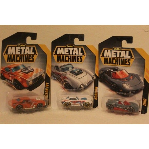 Zuru Other - Metal Machines 3 Cars: Poison Ivy, Horizon, Zing